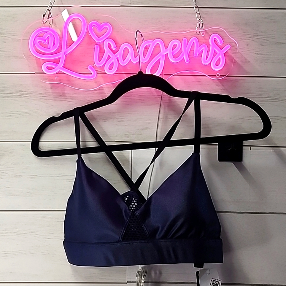 Koral Navy Sports Bra